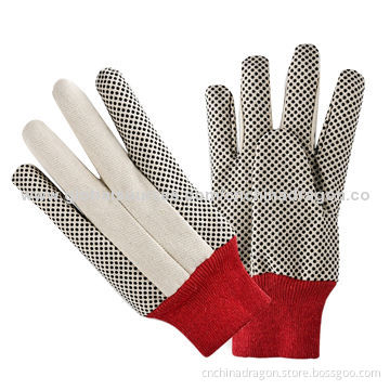 Fabric Gloves, Quality Drill Cotton, Cut and Sewn